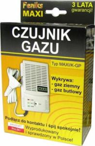 Feniks Czujnik gazu, metan, propan-butan MAXI/K-GP 2