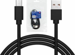 Kabel USB Blow USB-A - USB-C 1 m Czarny 2