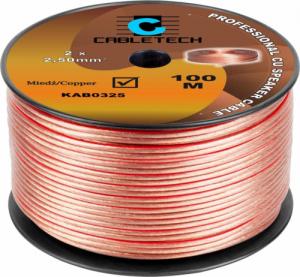 Przewód Cabletech Kabel głośnikowy 2,5mm 3