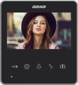 Orno Wideo monitor bezsłuchawkowy, kolorowy, LCD 4,3", do zestawu z serii NAOS, otwieranie bramy 1