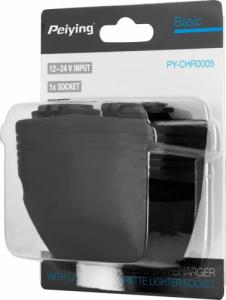 Ładowarka PeiYing Ładowarka samochodowa 2xUSB 3100 mA + gniazdo zapalniczki 3