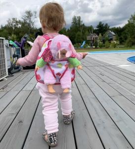 Woopie WOOPIE ROYAL Lalka Bobas dla Dzieci Biedronka 33 cm + Nosidełko Akc. 6