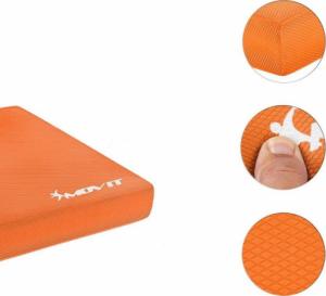 Movit Poduszka Balance z gumką gimnastyczną - pomarańczowa 2