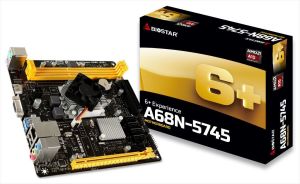 Płyta główna Biostar A68N-5745, AMD A70M, DDR3, HDMI, VGA, miniITX 1