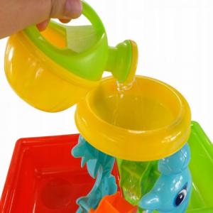 LUXMA Stolik do piasku i do wody delfin młyn 25 el 9829 16