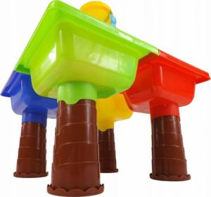 LUXMA Stolik do piasku i do wody delfin młyn 25 el 9829 3