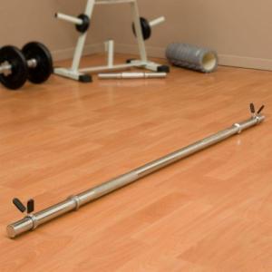 Maxxiva MAXXIVA Gryf olimpijski z blokadą sprężynową 140 cm, srebrny 3