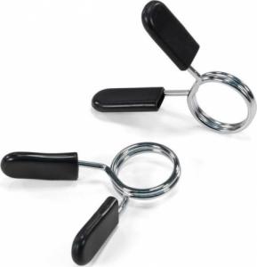 Maxxiva MAXXIVA Gryf olimpijski z blokadą sprężynową 140 cm, srebrny 7