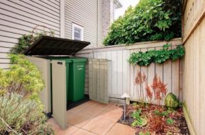 Skrzynia ogrodowa Keter KETER Zamykana skrzynia ogrodowa 240 l, beż/brąz 5