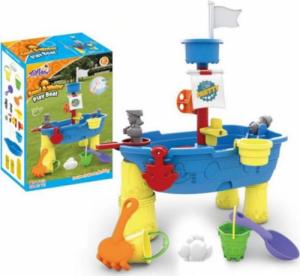 LUXMA Stolik do piasku i do wody zjeżdżalnia statek 848 11