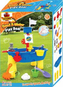 LUXMA Stolik do piasku i do wody zjeżdżalnia statek 848 15