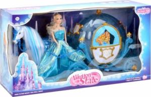 LUXMA DUŻA KARETA LALKA CHODZĄCY KOŃ DŹWIĘKI ŚWIATŁA 216 13