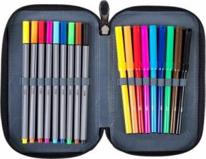 Piórnik St.Majewski Piórnik trzypoziomowy z wyposażeniem Pixel Gamer PC-05 2