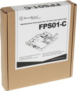 SilverStone Adapter ODD z portem USB-C, M2 SSD (SST-FPS01-C) 5