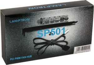 Lamptron Adapter PCI sterujący wentylatorami (LAMP-SP501) 5