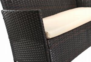 Jumi Meble ogrodowe technorattan MOKKA taras zestaw 12