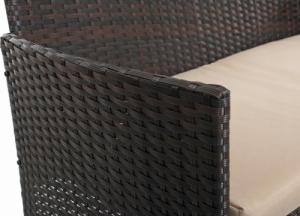 Jumi Meble ogrodowe technorattan MOKKA taras zestaw 13