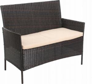 Jumi Meble ogrodowe technorattan MOKKA taras zestaw 4