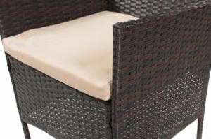 Jumi Meble ogrodowe technorattan MOKKA taras zestaw 8