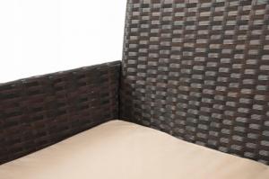 Jumi Meble ogrodowe technorattan MOKKA taras zestaw 10