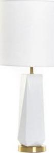 Lampa stołowa DKD Home Decor Lampa stołowa DKD Home Decor Biały Poliester Metal Ceramika 220 V Złoty 50 W (33 x 33 x 67 cm) 1