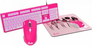 Krom Klawiatura i myszka Gaming Krom KANDY BARBIE 1