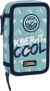 Piórnik National Geographic Piórnik Podwójny National Geographic Below Zero Niebieski (12.5 x 19.5 x 4 cm) (28 pcs) 1