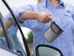 Alogy Alogy Antykradzieżowe etui na klucze pokrowiec blokujący sygnał 13x8.2cm uniwersalny 2