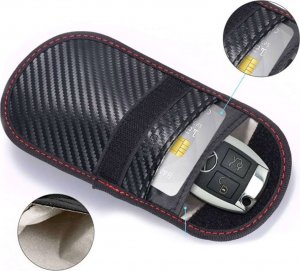 Alogy Alogy Antykradzieżowe etui na klucze pokrowiec blokujący sygnał 13x8.2cm uniwersalny 4