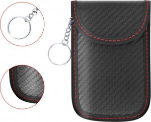 Alogy Alogy Antykradzieżowe etui na klucze pokrowiec blokujący sygnał 13x8.2cm uniwersalny 5