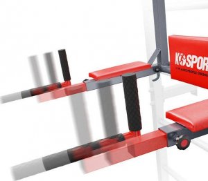 K-Sport DRĄŻEK+PORĘCZ do ćwiczeń podciągania na drabinkę 2W1 KSSL080/3 2