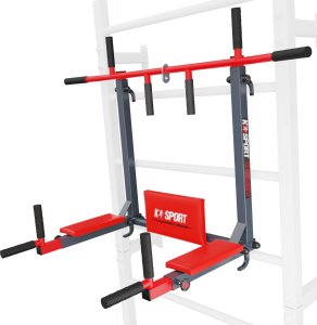 K-Sport DRĄŻEK+PORĘCZ do ćwiczeń podciągania na drabinkę 2W1 KSSL080/3 5