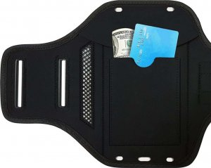 Alogy Alogy WaterProof Sport ArmBand Wodoodporne etui sportowe opaska na ramię do telefonu 6.5 cali Czarna uniwersalny 9