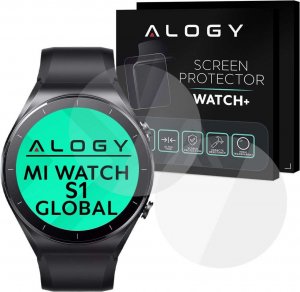 Alogy Alogy 2x Szkło Hartowane do smartwatcha do Xiaomi Mi Watch S1 Global uniwersalny 1
