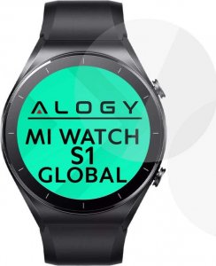Alogy Alogy 2x Szkło Hartowane do smartwatcha do Xiaomi Mi Watch S1 Global uniwersalny 2