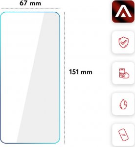 Alogy Alogy Szkło hartowane 9H ochrona na ekran do Samsung Galaxy A53 / A53 5G uniwersalny 6