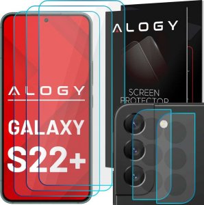 Alogy 3x Szkło hartowane na ekran 9h + 2x Szkło na obiektyw Alogy Glass Pack do Samsung Galaxy S21 uniwersalny 1