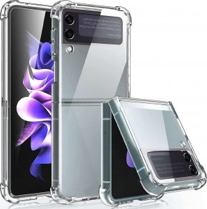 Alogy Alogy Etui na telefon pancerne ShockProof Case do Samsung Galaxy Z Flip 3 5G Clear uniwersalny 2