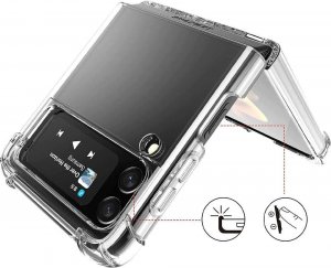 Alogy Alogy Etui na telefon pancerne ShockProof Case do Samsung Galaxy Z Flip 3 5G Clear uniwersalny 4