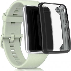 Alogy Alogy Etui silikonowe TPU nakładka do Huawei Watch Fit 2 2022 Czarne uniwersalny 2