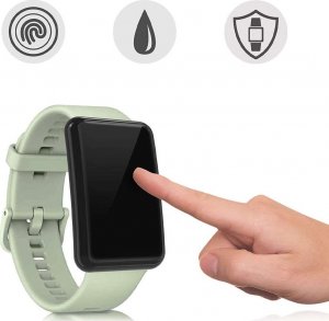 Alogy Alogy Etui silikonowe TPU nakładka do Huawei Watch Fit 2 2022 Czarne uniwersalny 6