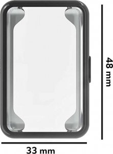 Alogy Alogy Etui silikonowe TPU nakładka do Huawei Watch Fit 2 2022 Czarne uniwersalny 7