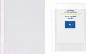 Biurfol Okładka etui na Unijny Certyfikat COVID UCC A6 U 1
