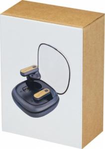 Słuchawki Upominkarnia Nitida bambusowe słuchawki douszne TWS 4