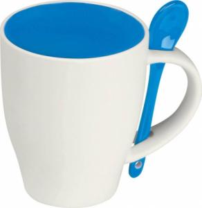 Upominkarnia Kubek ceramiczny z łyżeczką 250 ml 1