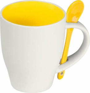 Upominkarnia Kubek ceramiczny z łyżeczką 250 ml 1