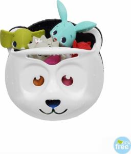 Maltex Organizer na zabawki PANDA biały/czarny - zabawa, kąpiel 6