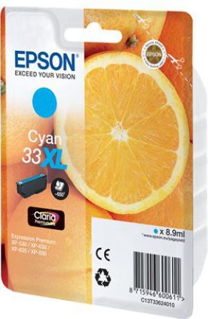 Tusz Epson Tusz Singlepack 33XL Claria Premium (C13T33624012) 1