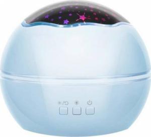 Malatec Lampka nocna z projektorem- niebieska LP16858 2