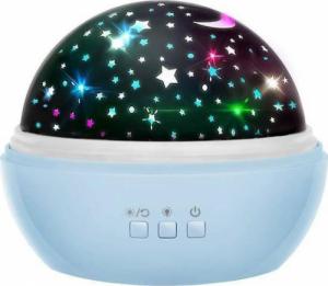 Malatec Lampka nocna z projektorem- niebieska LP16858 3
